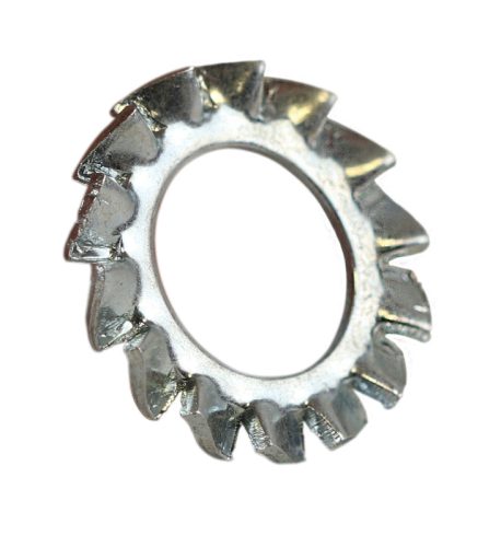 Fogazott alátét, horganyzott, M6 M6