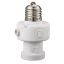 Alkonykapcsolós foglalat beépített kikapcsolás-időzítővel 230V, 50 Hz, E27, 1/2/4/8/12 h, 5-15lux, IP20