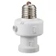 Alkonykapcsolós foglalat beépített kikapcsolás-időzítővel 230V, 50 Hz, E27, 1/2/4/8/12 h, 5-15lux, IP20