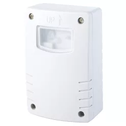 Alkonyatkapcsoló 5A/230V, 50 Hz, 2-200lux, IP44