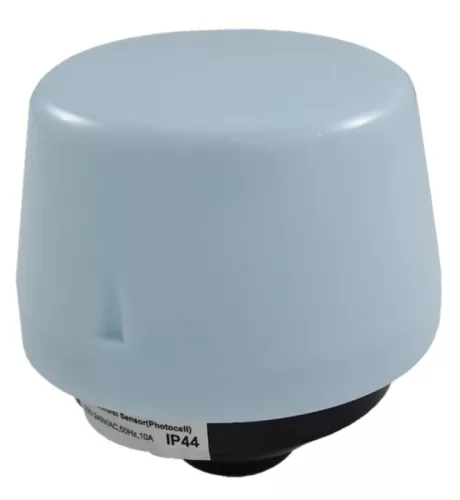 Alkonyatkapcsoló 10A/230V, 50 Hz, 5-50lux, IP44