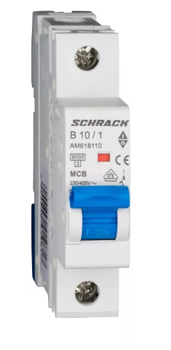 Schrack Amparo kismegszakító 1P B 10A 6kA