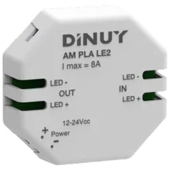 Jelerősítő modul LED szalagokhoz 12-48 VDC, max. 8 A