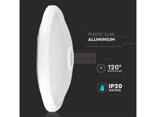 Mozgásérzékelős kör mennyezeti lámpa 12W LED természetes fehér