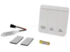 Futófény vezérlő 3 gombos fali kapcsolóval, egyszínű digitális LED szalaghoz