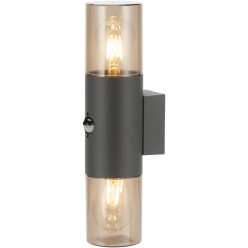   Avide kültéri fali lámpa Athen 2xE27 PIR IP54 mozgásérzékelővel