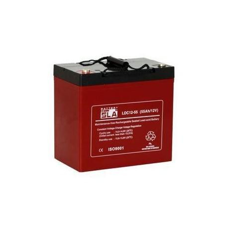 Ciklikus akkumulátor napelem rendszerekhez 55Ah