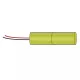 Akkumulátor vészvilágításhoz 2,4V 1600 mAh vezetkkel