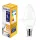 Led lámpa gyertya E-14 5W C37 meleg fehér Braytron