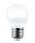 Led lámpa kis gömb 5W E27 G45 meleg fehér Braytron
