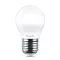 Led lámpa kis gömb 5W E27 G45 meleg fehér Braytron