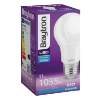   Led lámpa körte E-27 11W A60 természetes fehér 1055lm Braytron