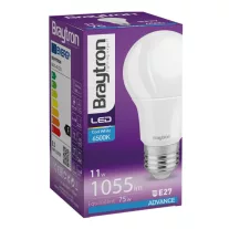 Led lámpa körte E-27 11W A60 hideg fehér 1055lm Braytron