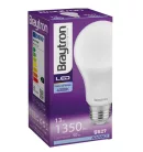 Led lámpa körte E-27 13W A65 természetes fehér 1350lm Braytron