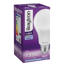   Led lámpa körte E-27 13W A65 természetes fehér 1350lm Braytron