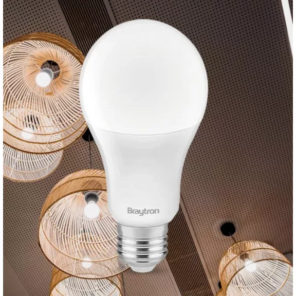 Led lámpa körte E-27 13W A65 természetes fehér 1350lm Braytron