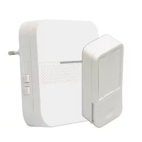   Vezeték nélküli csengő (kinetikus) 230 VAC; IP44; 100 m; 16 music; 82 dB