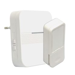   Vezeték nélküli csengő (kinetikus) 230 VAC; IP44; 100 m; 16 music; 82 dB