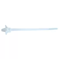 Benyomótüskés kábelkötegelő 130mm natúr