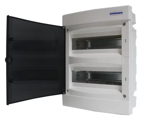 Schrack lakáselosztó süllyesztett 2x12 modul IP40 Topo