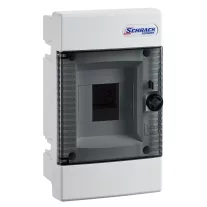 Schrack lakáselosztó süllyesztett 1x4 modul IP40 Topo