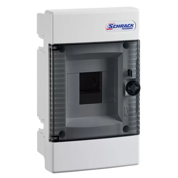 Schrack lakáselosztó süllyesztett 1x4 modul IP40 Topo