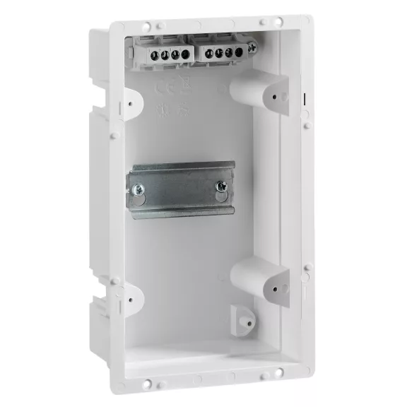 Schrack lakáselosztó süllyesztett 1x4 modul IP40 Topo