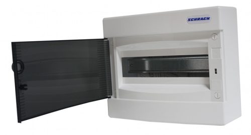 Schrack lakáselosztó falon kívüli 1x8 modul IP40 Topo
