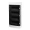 Schrack Lakáselosztó falon kívüli 1500V DC 4x12 modul IP65