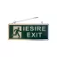 Led vészvilágító kijárati lámpatest  függeszthető 3W exit