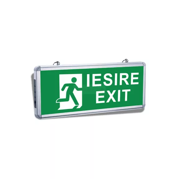 Led vészvilágító kijárati lámpatest  függeszthető 3W exit