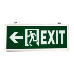   Led vészvilágító kijárati lámpatest  függeszthető 3W exit+jobb/bal ábra