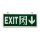 Led vészvilágító kijárati lámpatest  függeszthető 3W exit+le ábra