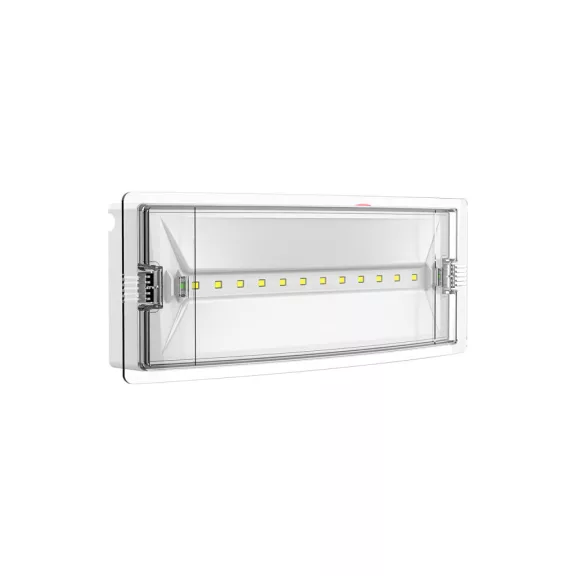 Led kijáratjelző lámpa fali állandó/készenléti 3W