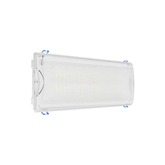 Led kijáratjelző lámpa falba süllyeszthető állandó/készenléti 5W