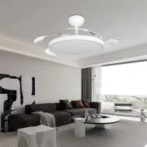   Ventilátor + LED lámpa távirányítóval, dimmelhető CCT 32+30W fehér