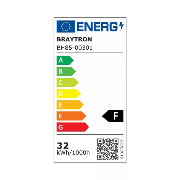 Ventilátor + LED lámpa távirányítóval, dimmelhető CCT 32+30W fekete