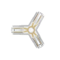 Hexagon egyenes LED fénycsík Y toldó