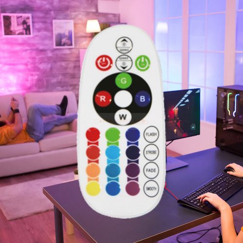 SMD Led fénykábel RGB betáp kábel és vezérlő IP54