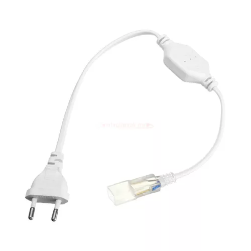 NEON flex fénykábel 230V 8x16mm betáp kábel