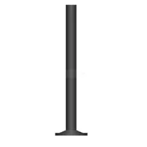 Plain kerti dekoratív fém lámpaoszlop 50 cm fekete