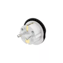 Univerzális adapter UK 16A fehér/fekete