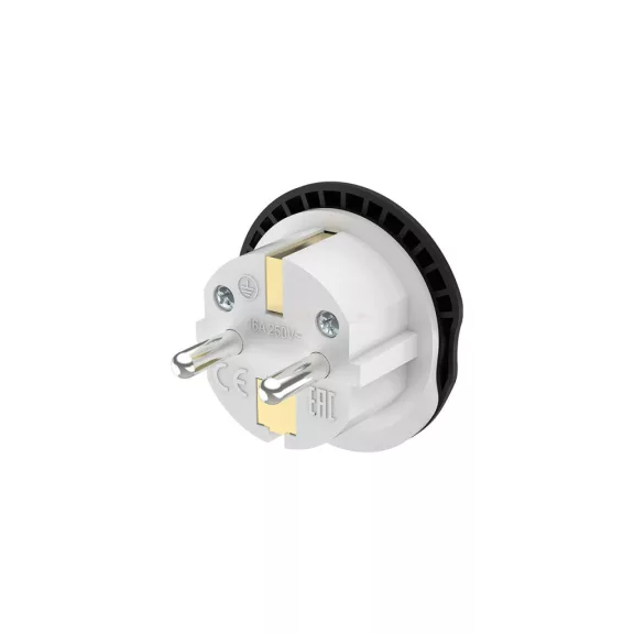 Univerzális adapter UK 16A fehér/fekete