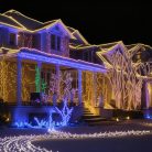 Led fénykábel piros 3W/m 2 csatornás