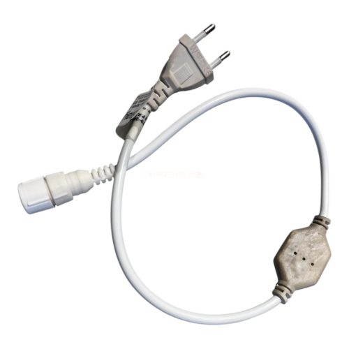 Led fénykábel betáp szett 13mm-es 1 csatornás fénykábelhez IP44 esztétikai hibás