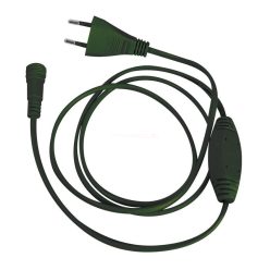 LED fényfüzér zöld betáp kábel 1,5m