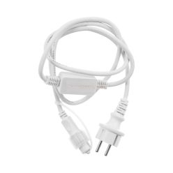   Flash csillogó LED jégcsap fényfüzér ghirlande betáp kábel 3m