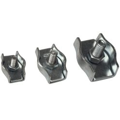 Sodronyszorító bilincs, szimpla d=4-4,8mm