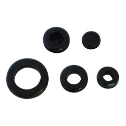 Kábelbevezető, nyitott, gumi B=25,1mm, C=18,9mm