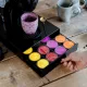Fém kávékapszula tartó - 20 db Dolce Gusto kapszulákhoz - 300 x 240 x 70 mm - matt fekete